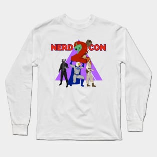 Nerd Con 2 Color Long Sleeve T-Shirt